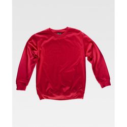 SUDADERA REF.S5505 ROJO T-3XL
