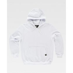 SUDADERA REF.S5506 BLANCO NATURAL T-3XL