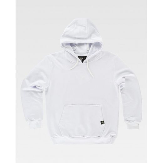 SUDADERA REF.S5506 BLANCO NATURAL T-XL