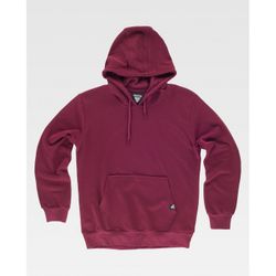 SUDADERA REF.S5506 GRANATE T-XXL