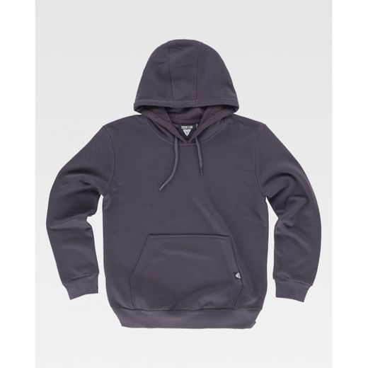 SUDADERA REF.S5506 GRIS OSCURO T-XL