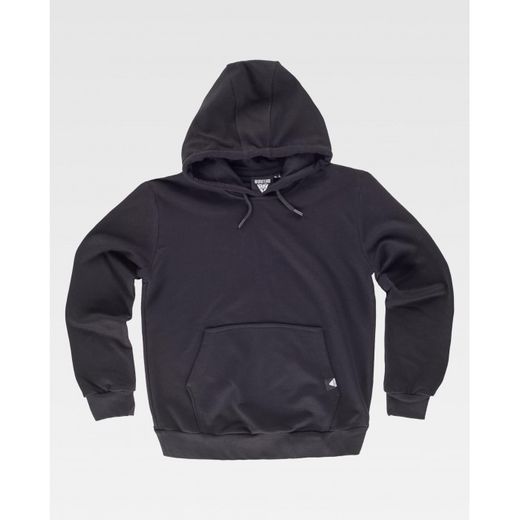 SUDADERA REF.S5506 NEGRO T-S