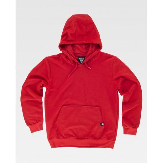 SUDADERA REF.S5506 ROJO T-XL