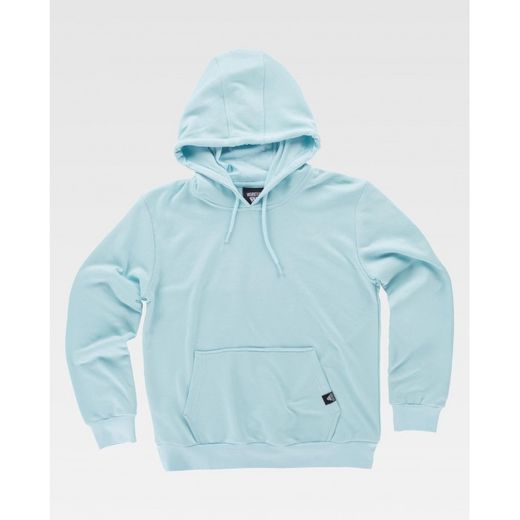 SUDADERA REF.S5506 TURQUESA CLARO T-M