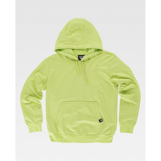 SUDADERA REF.S5506 VERDE LIMA T-3XL