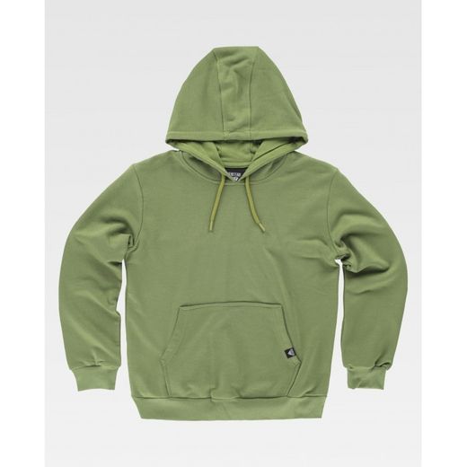 SUDADERA REF.S5506 VERDE OLIVA T-S