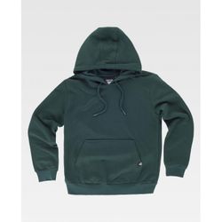 SUDADERA REF.S5506 VERDE OSCURO T-S