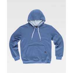 SUDADERA REF.S5570 AZUL+CELESTE T-3XL