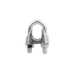SUJETACABLE GALVANIZADO DIN 741 DE 3-4 PULGADAS PARA CABLE 20MM