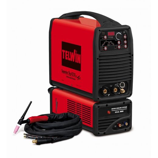 SUPERIOR TIG 421 DC-HF/LIFT 400V AQUA