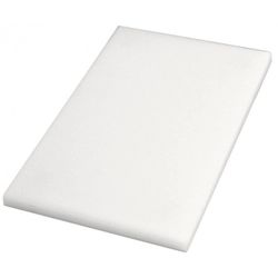 TABLA CORTE 30x20x2 BLANCA POLIETILENO ANTIDESLIZANTE