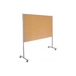 TABLERO MOVIL DE CORCHO 122X100CM