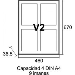 TABLON ANUNCIOS DISEÑO V2 BLANCO