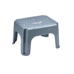 *TABURETE PLAST.MULTIUSO 36X30X24 CM.AZUL