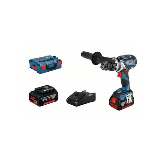 *TALADRO A BATERIA GSB 18V-110C+ 2X5,0AH + GAL18V-40L-BOXX1