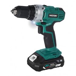 TALADRO ATORNILLADOR VATTON 20V.1 BATERIA 2.0AH