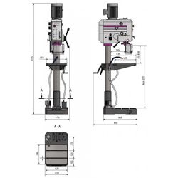 TALADRO ENGRANAJES DH 35G