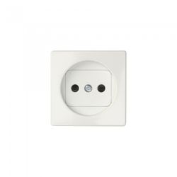 TAPA BASE ENCHUFE 2P BLANCO