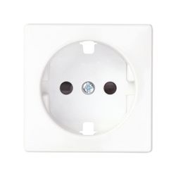 TAPA BASE ENCHUFE 2P+TT BLANCO