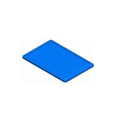 TAPA PLANA 60X40 AZUL