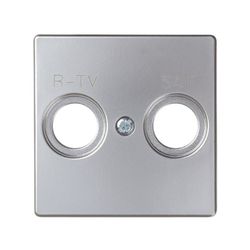 TAPA TOMA R-TV+SAT ALUMINIO