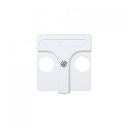 TAPA TOMA R-TV+SAT BLANCO