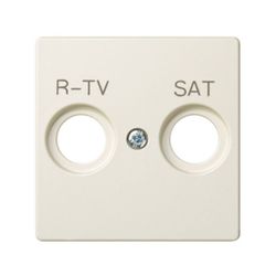 TAPA TOMA R-TV+SAT MARFIL