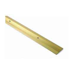 TAPAJUNTAS "MOQUETA" 40 MM. ALUMINIO-ORO / 82 CM. BLISTER 1 TIRA