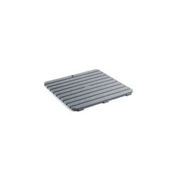 TARIMA BAÑO 55X55 GRIS (CON 14 APOYOS DE GOMA)