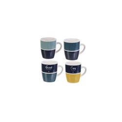 *TAZAS 25CL. ESTUCHE 4 UNIDADES