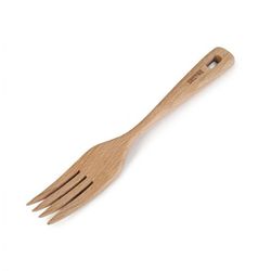 TENEDOR MADERA 22 CM