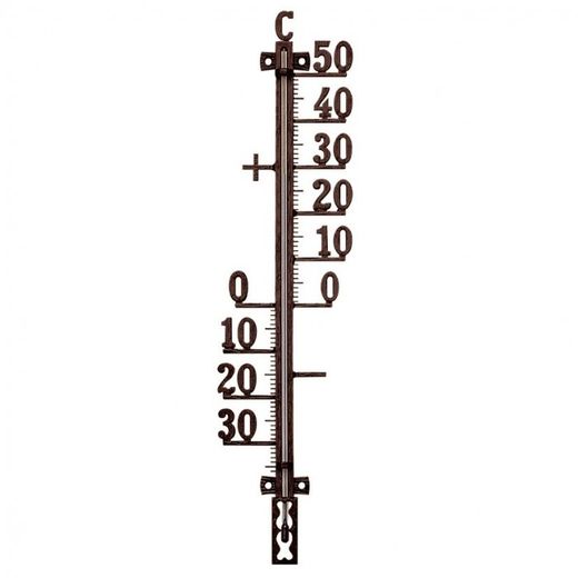 TERMOMETRO EXTER. METAL ANTIGUO 27,5 CM