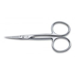 TIJERA CUTICULA CURVA INOX 4" D 3C