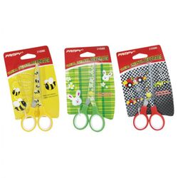 TIJERA ESCOLAR 5" DECORADA. COL.VARIADOS