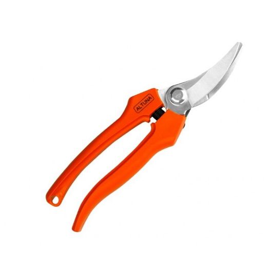 TIJERA INOX VENDIMIA CURVA ALARGADA+FUNDA