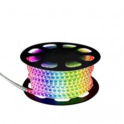 TIRA LED 230V IP68 SMD5050 25MTS.RGB