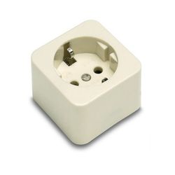 TOMA BASE PORCELANA 16A 250V P.3600