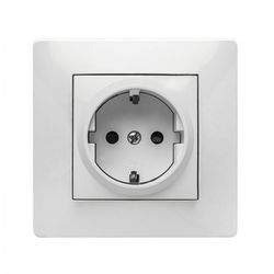 TOMA DE CORRIENTE 16A-250V BLANCO