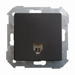 TOMA INFORMATICA RJ45 GRAFITO