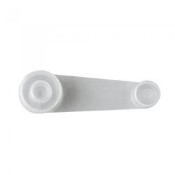 TOPE PUERTA RETENEDOR PLASTICO TRANSP.