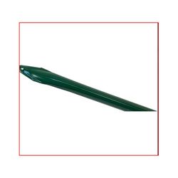 TORNAPUNTAS GALVANIZADO + LACADO VERDE - Ø 48X1450 MM
