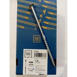 TORNILLO PARA MADERA SNK 8X180 (100U)
