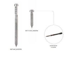 TORNILLO X MADERA KKT A4 5X50 (100U)