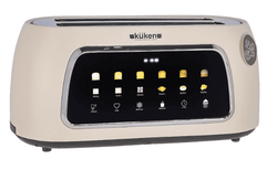 TOSTADOR DIGITAL VINTAGE CREMA 4PCS 1500W KUKEN