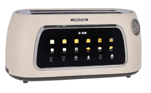 TOSTADOR DIGITAL VINTAGE CREMA 4PCS 1500W KUKEN