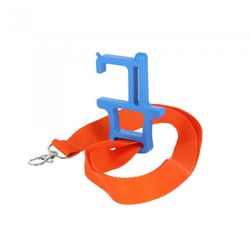 TOUCH-IT ANTIBACTERIANO AZUL+LANYARD BL.1