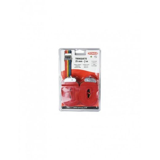 TRINQUETE 25MM ARCOIRIS 3M 250KG