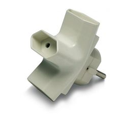 TRIPLE ADAPTADOR BASE.T.T 16A 250V
