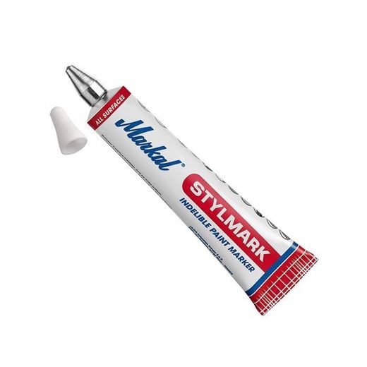 TUBO MARCADOR PINTURA BLANCO STYLMARK