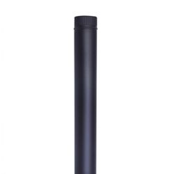 TUBO PINTADO NEGRO T600 1 MT.D.150 MM.